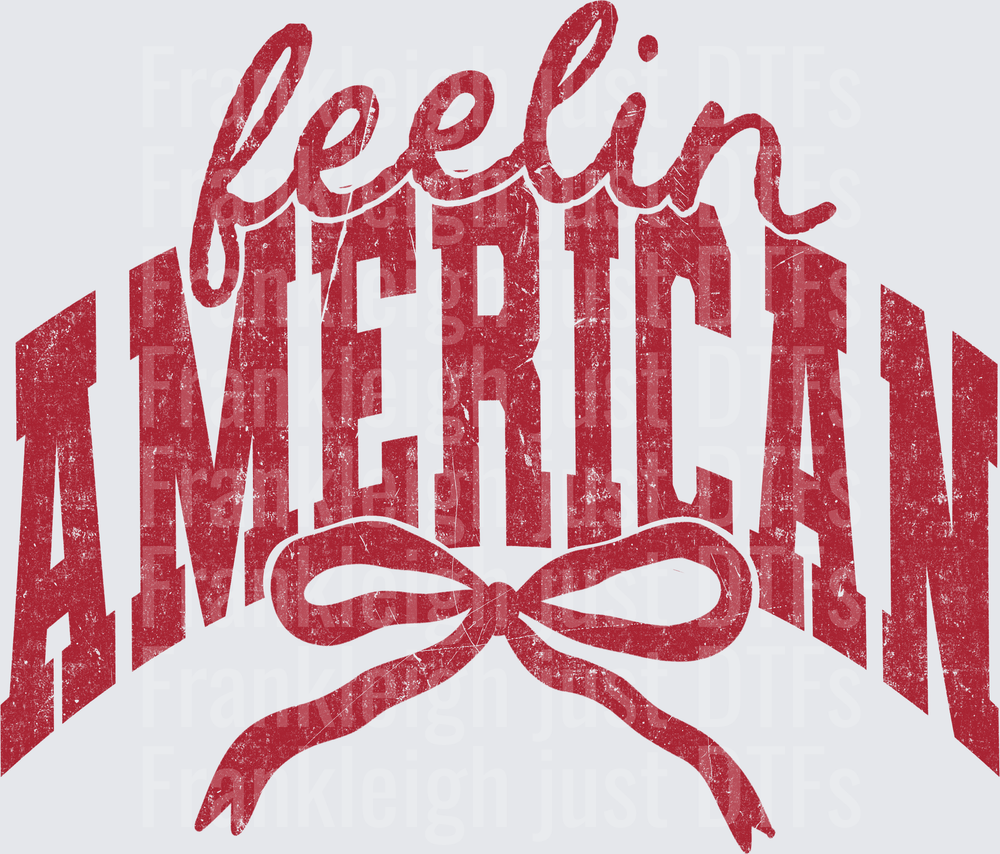 Feelin American in Red
