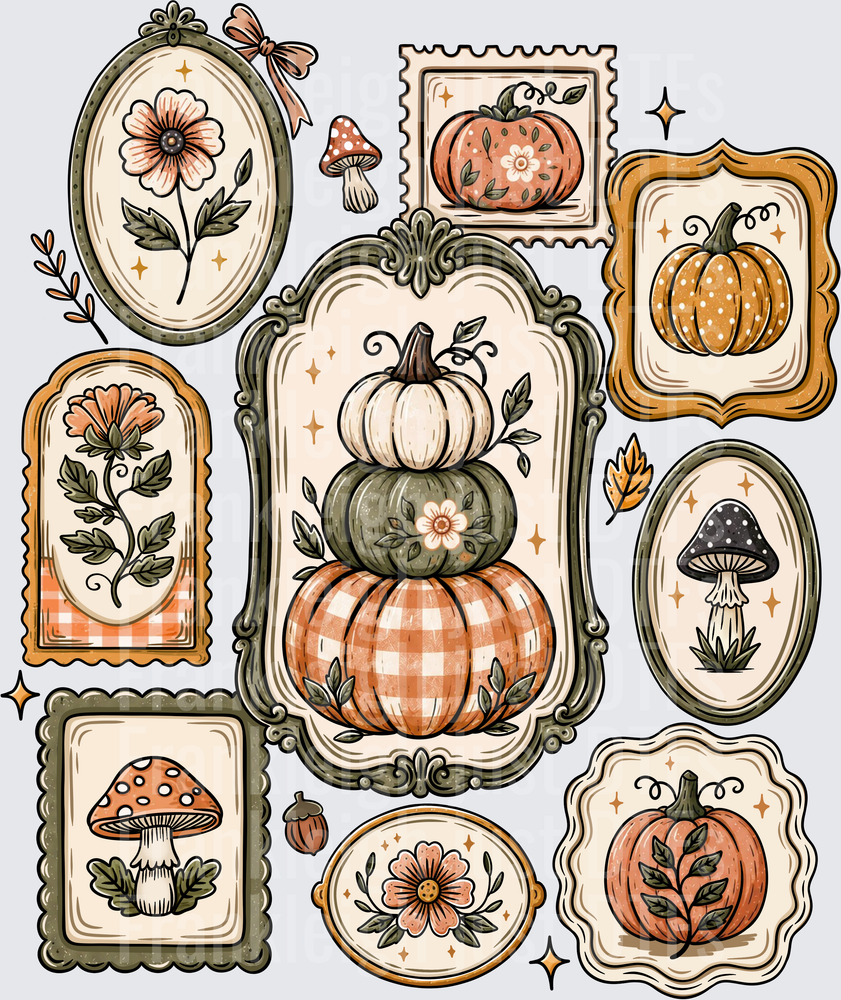 Fall Vintage Frames