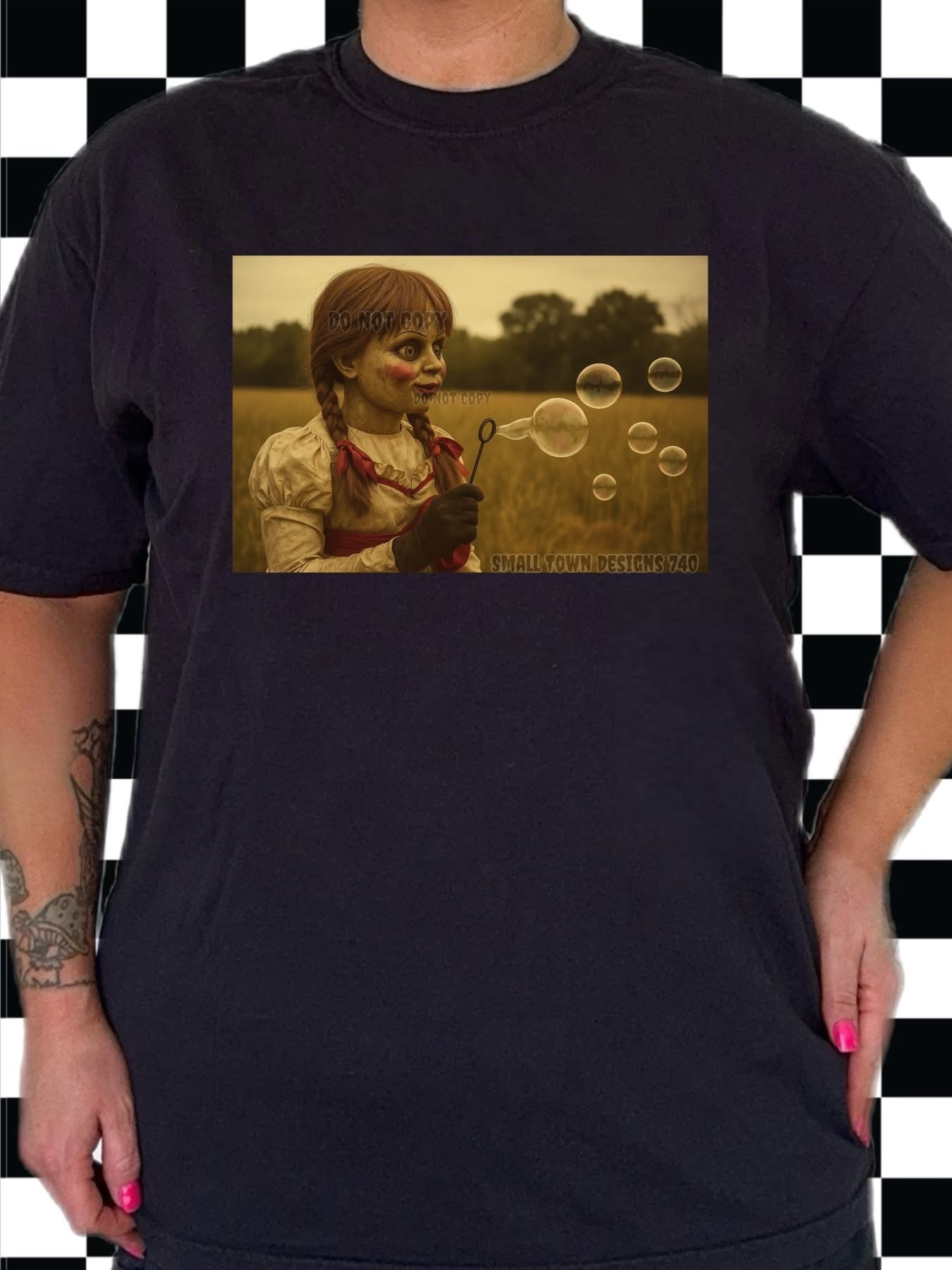 Blowing bubbles (multiple or characters)