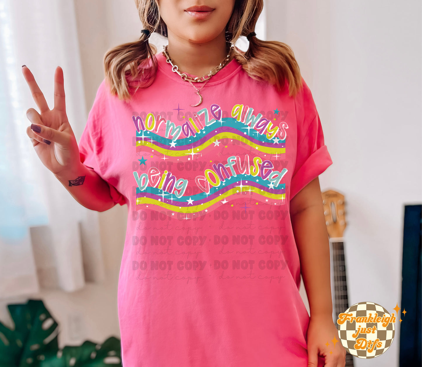 Normalize being confused