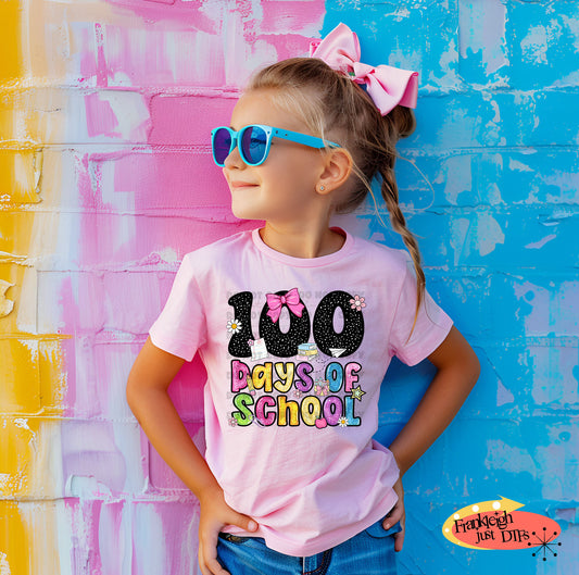 100 days of school glitter