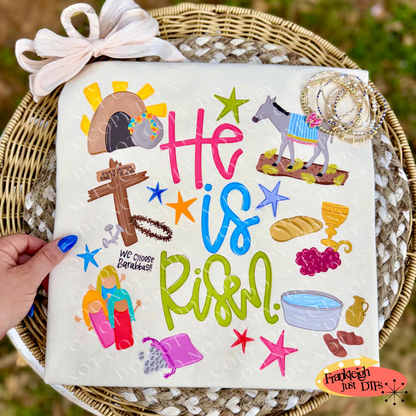 He is risen collage