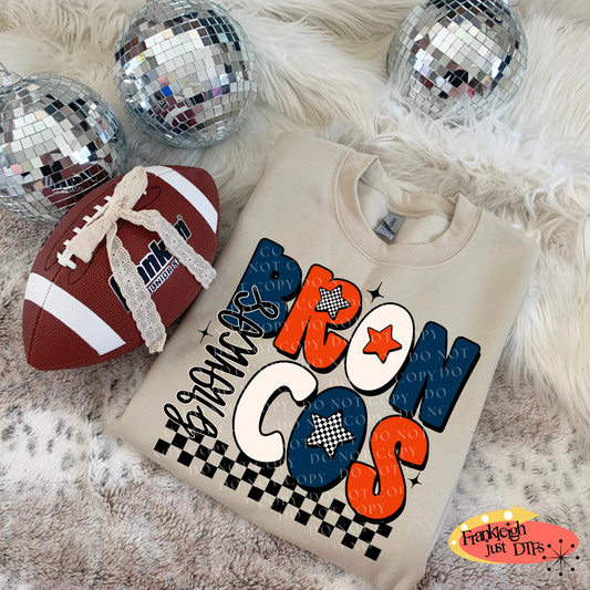 Broncos Checkers