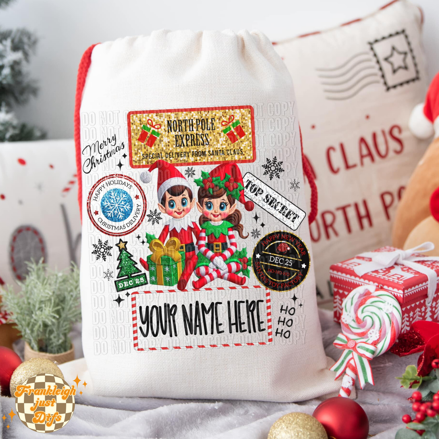 Santa Sack (Designs only) Multiple Choices