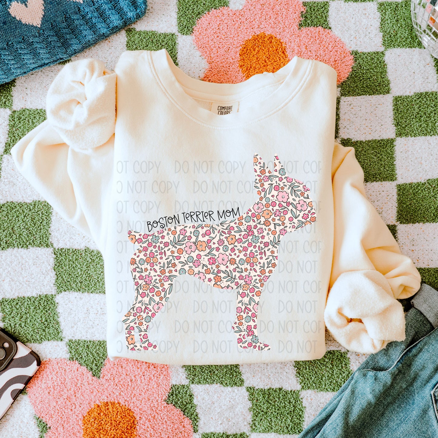 Floral Dog Mom (A-F)