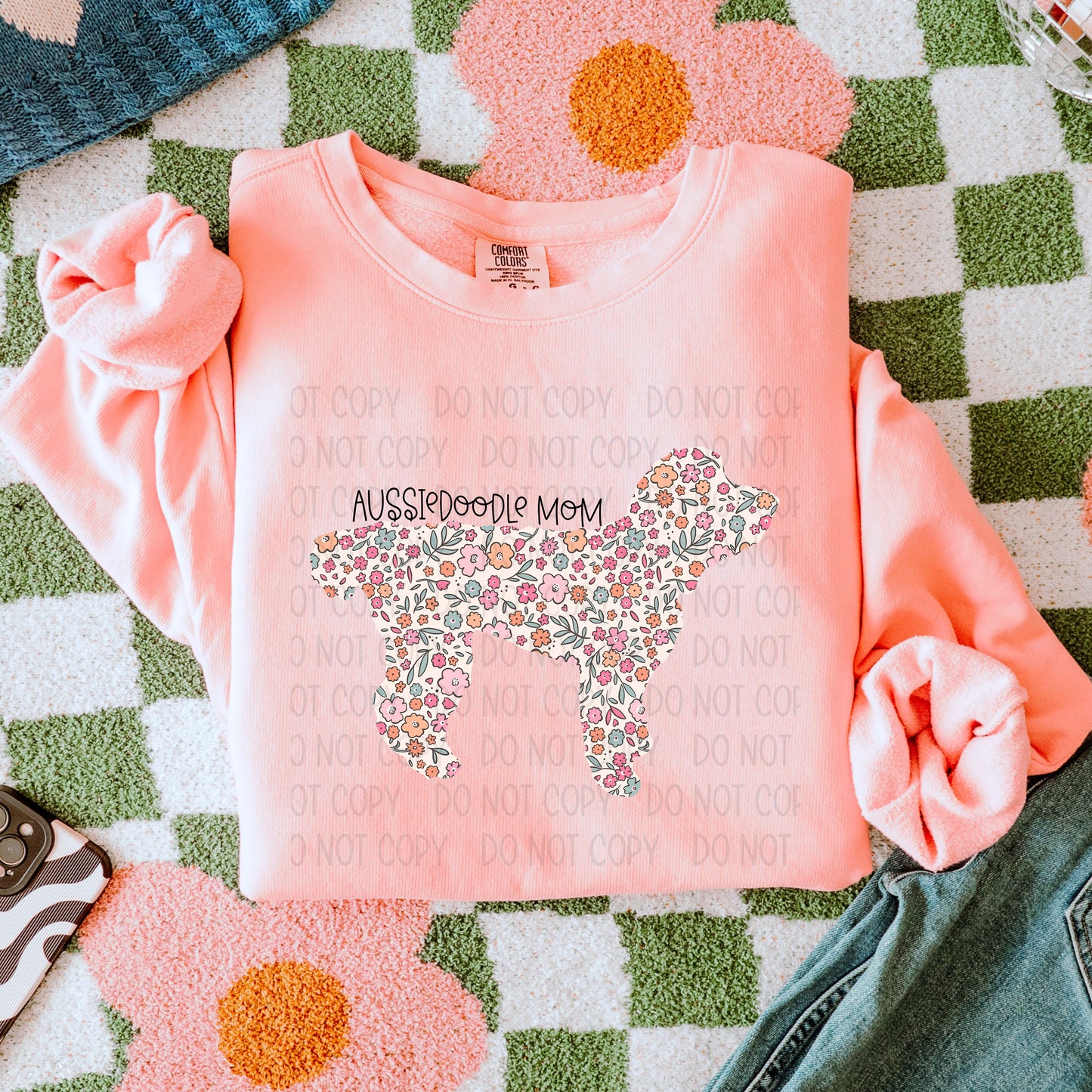 Floral Dog Mom (A-F)