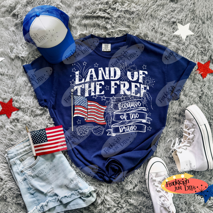 Land of the Free in White