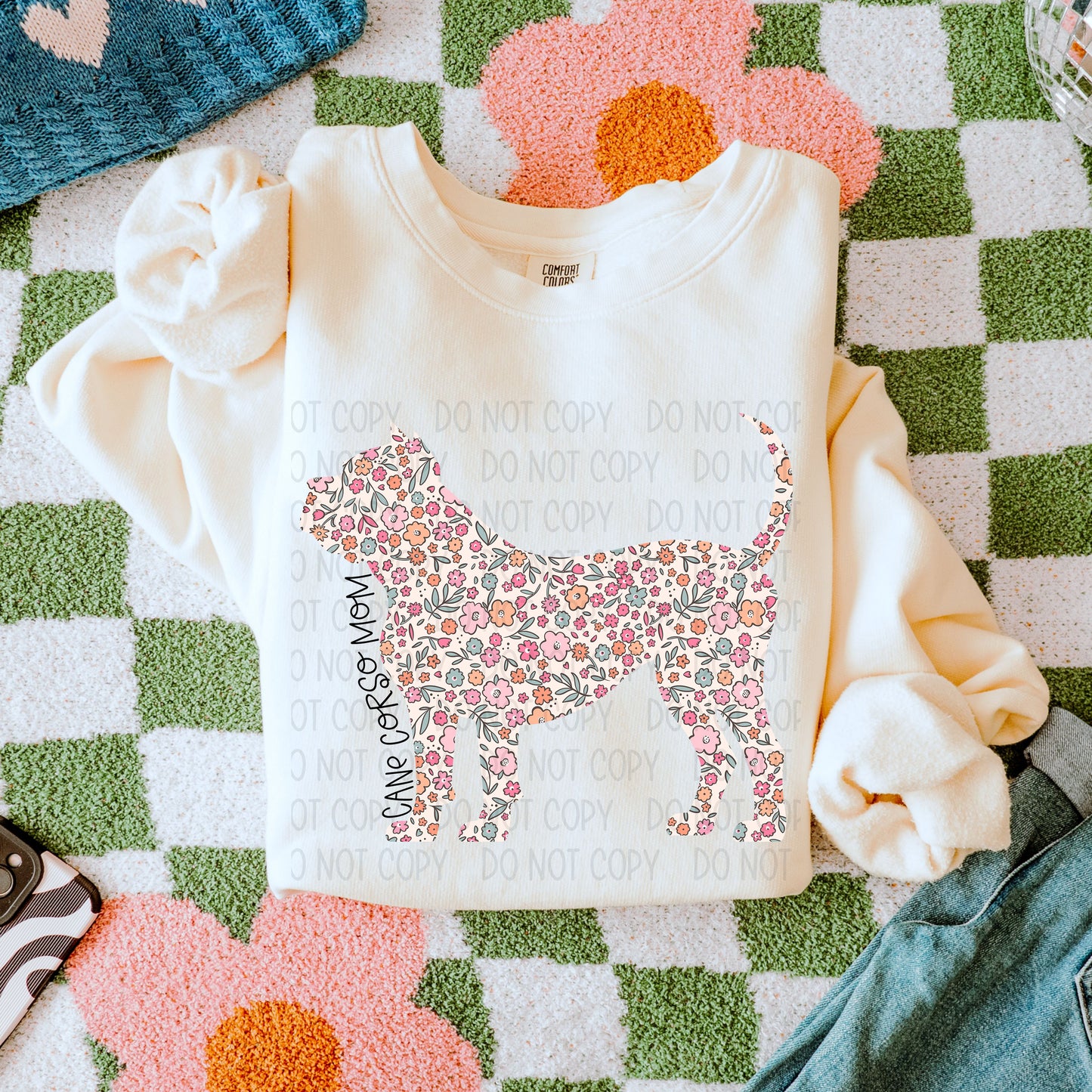 Floral Dog Mom (A-F)