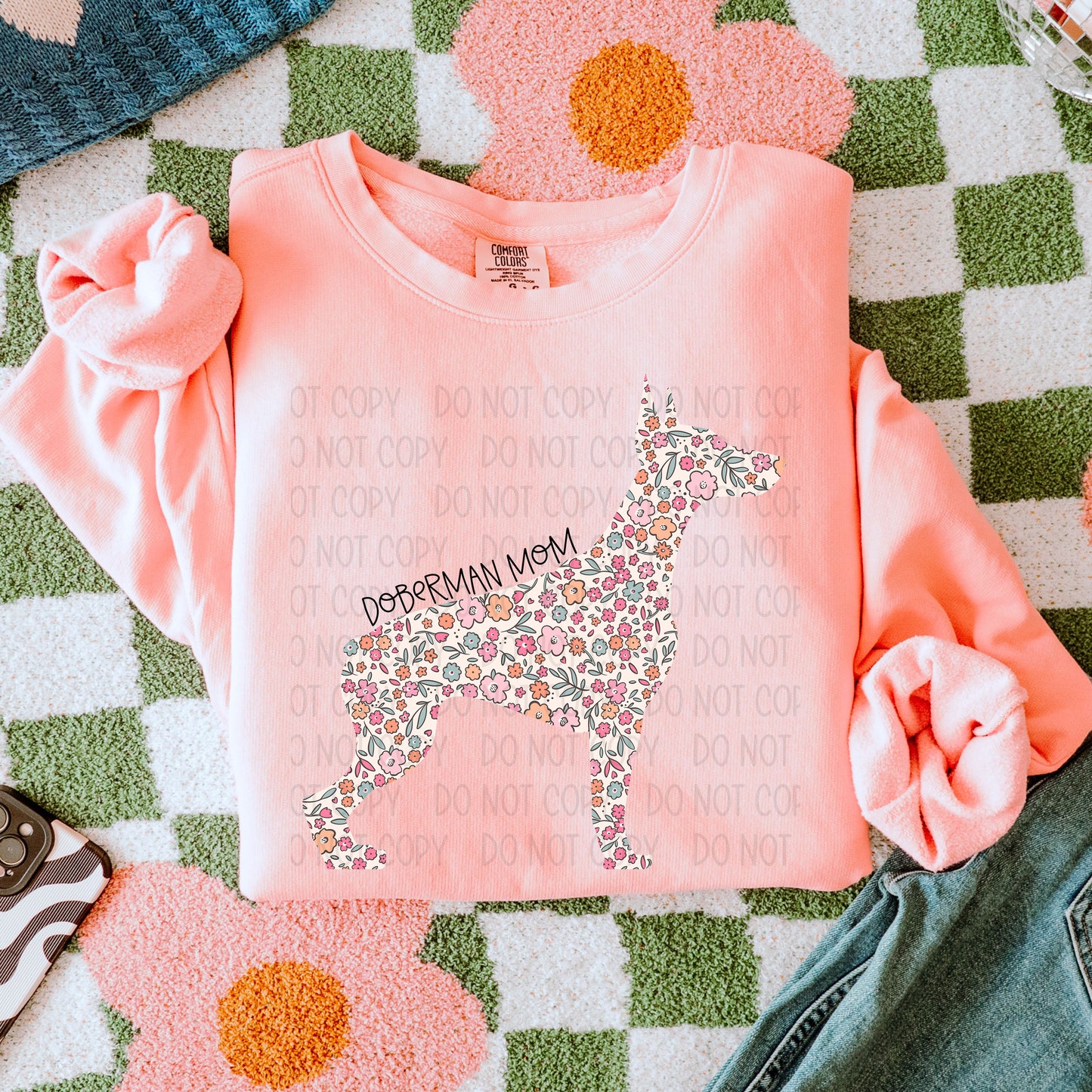 Floral Dog Mom (A-F)