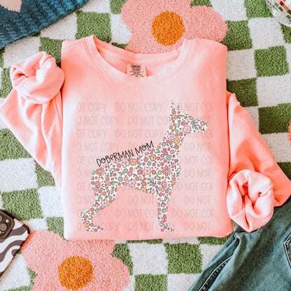 Floral Dog Mom (A-F)