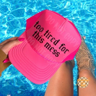 Too tired for this mess