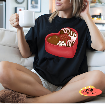 Candy Heart box of Chocolates