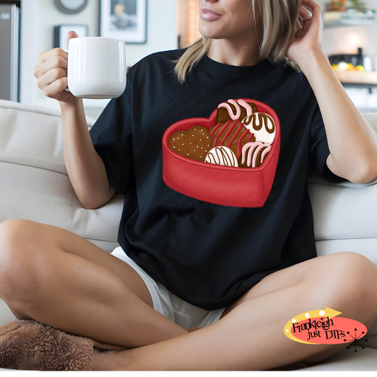 Candy Heart box of Chocolates