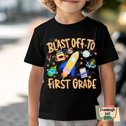 Blast of to First Grade Boy