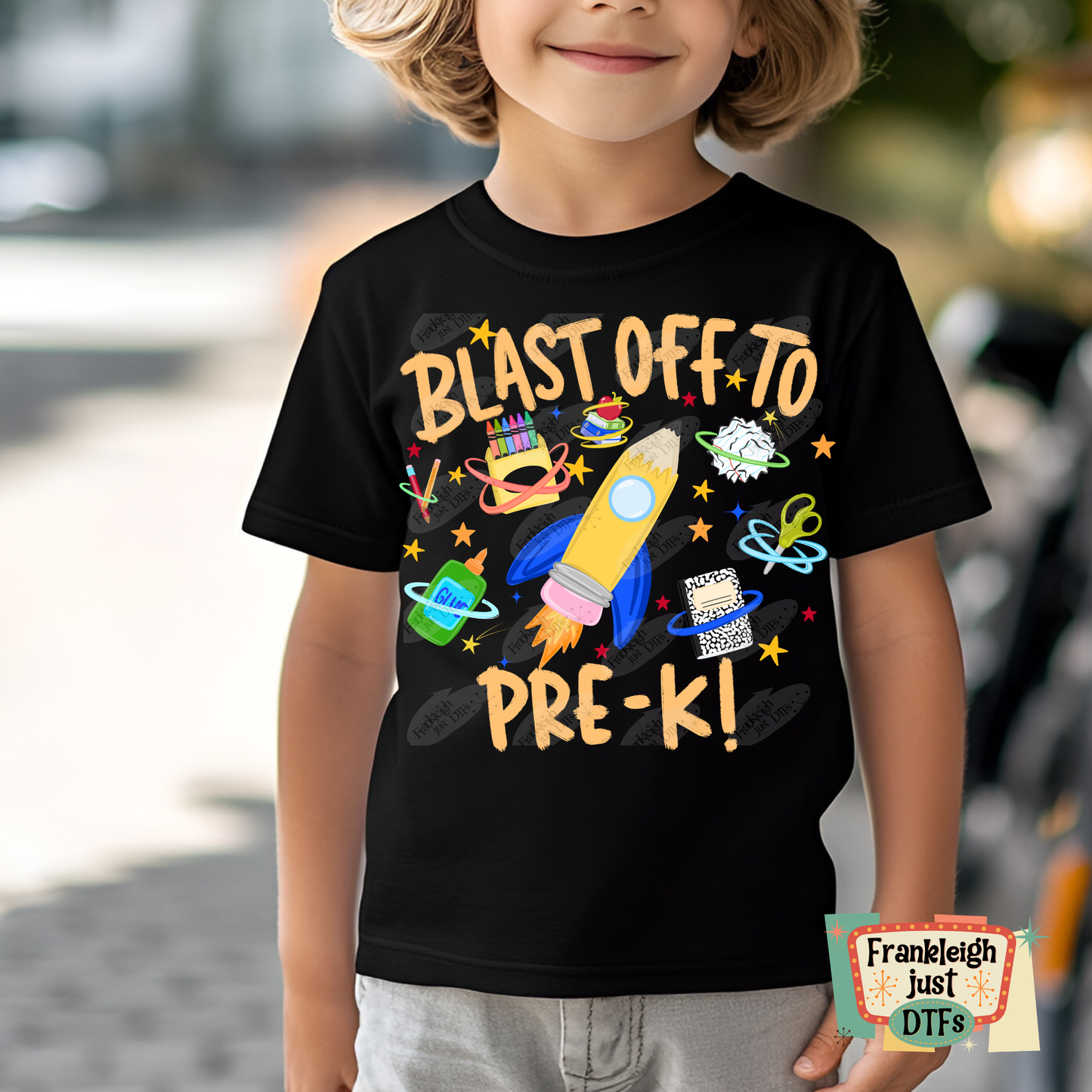 Blast off to Pre-K Boy