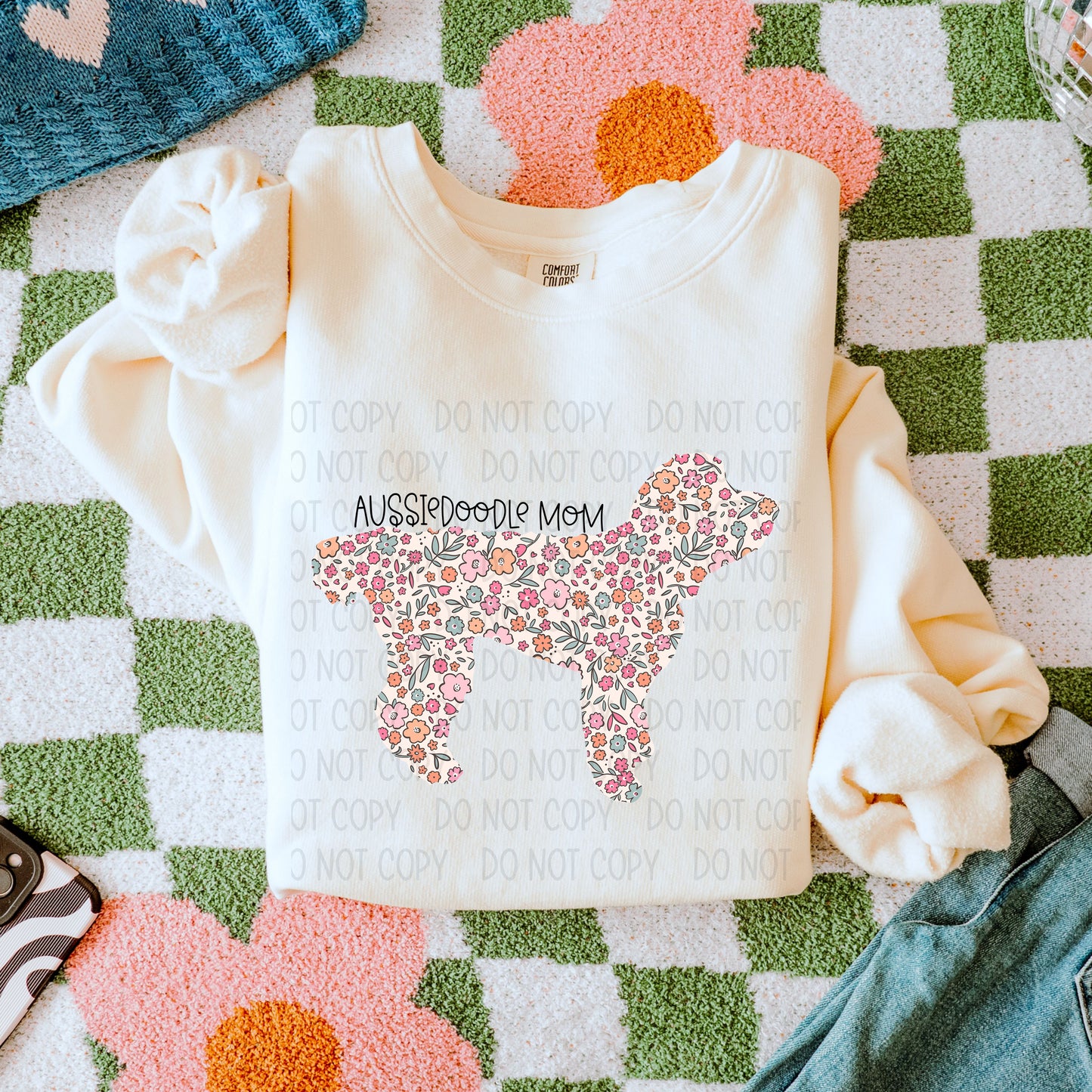 Floral Dog Mom (A-F)