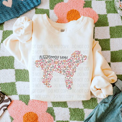 Floral Dog Mom (A-F)