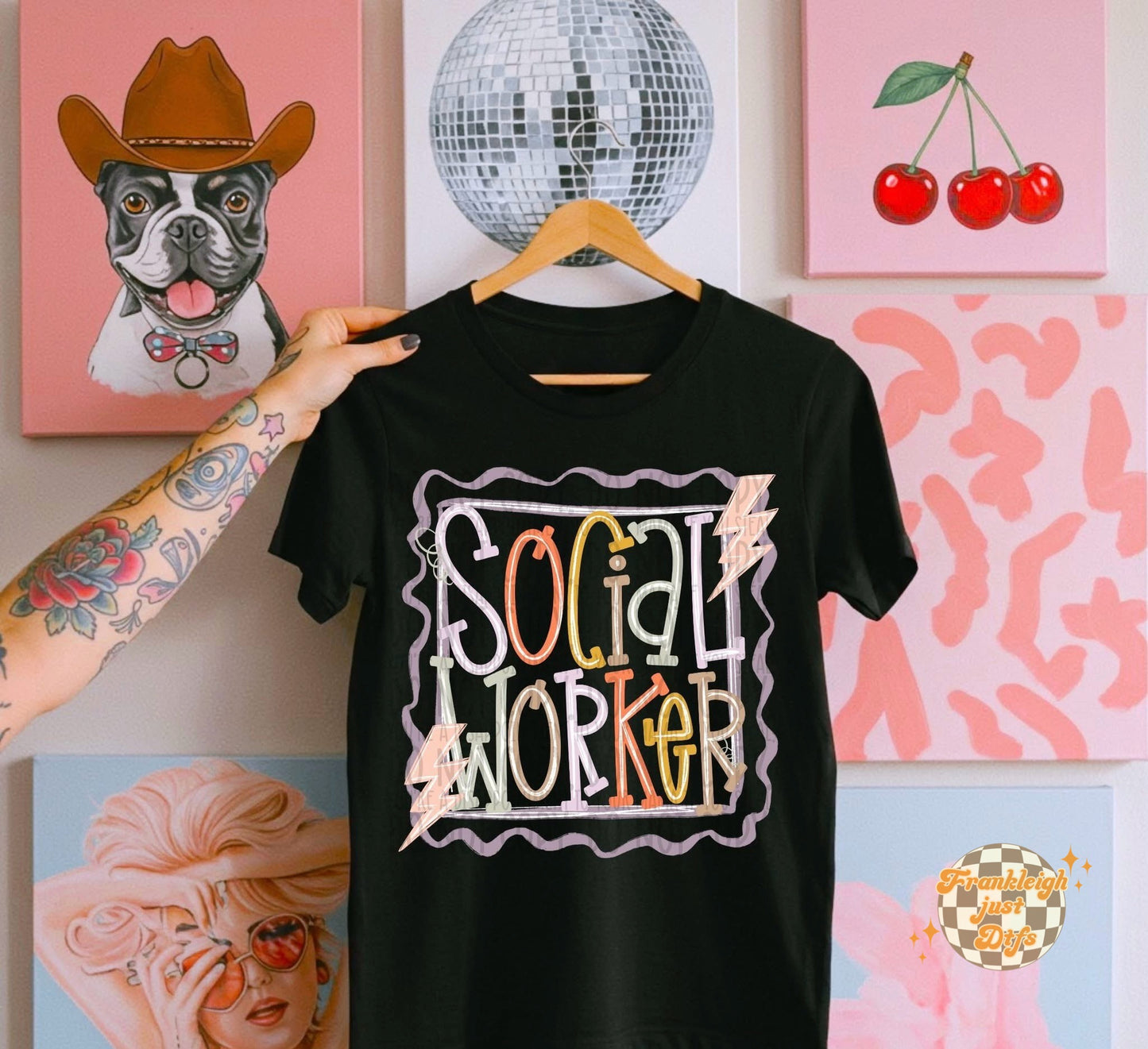 Social worker doodles