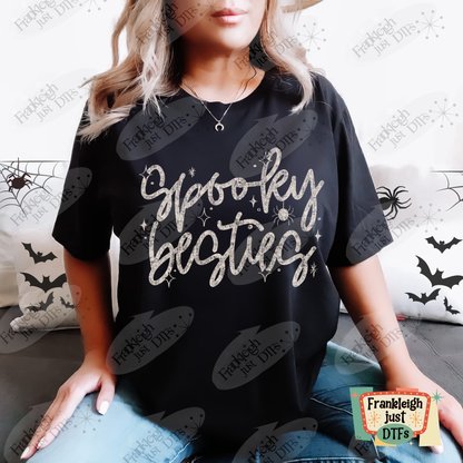 Spooky Besties in cream