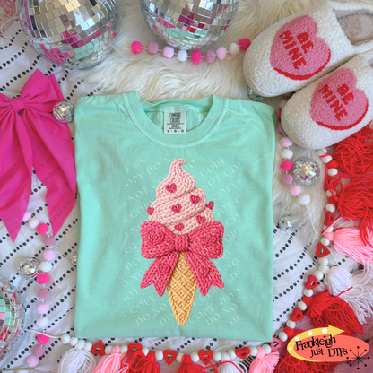 Crochet Ice Cream Png