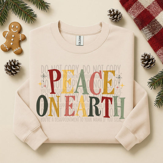 Vintage Peace On Earth