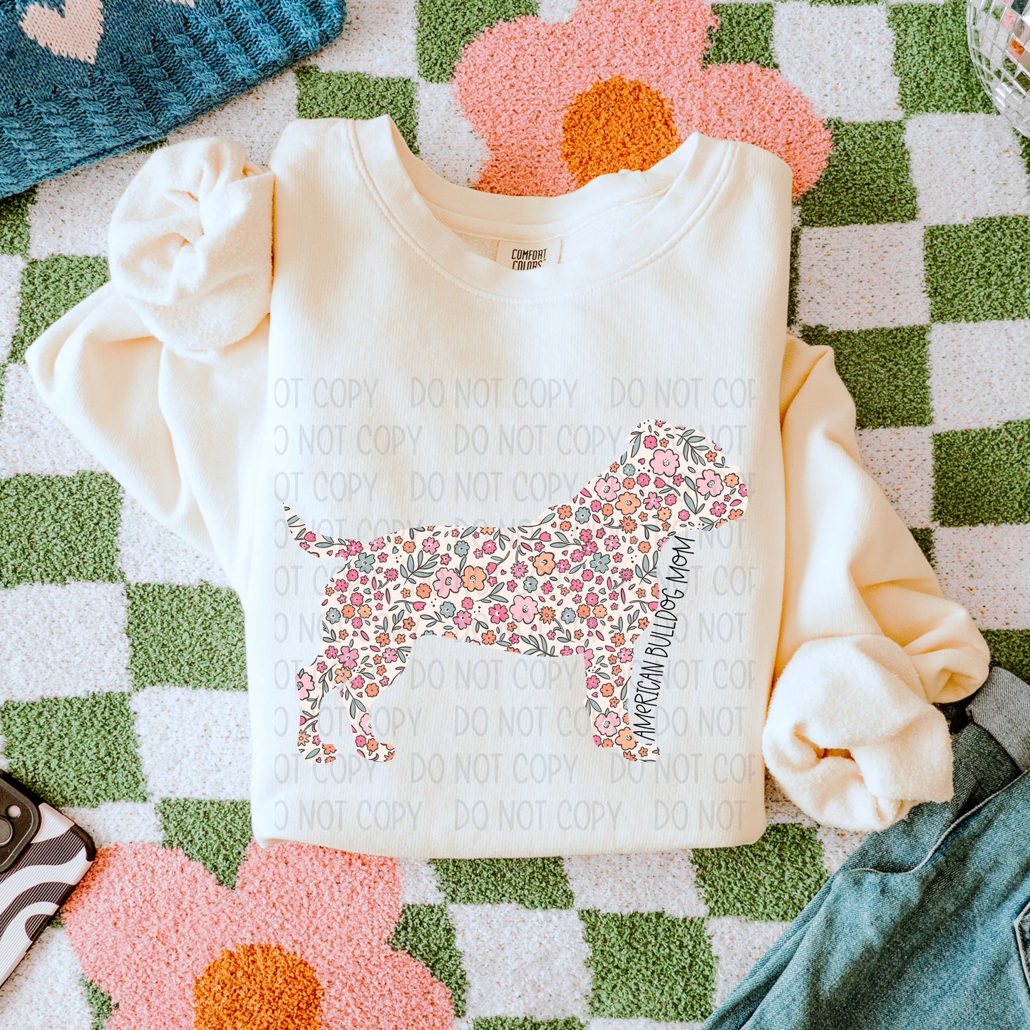 Floral Dog Mom (A-F)