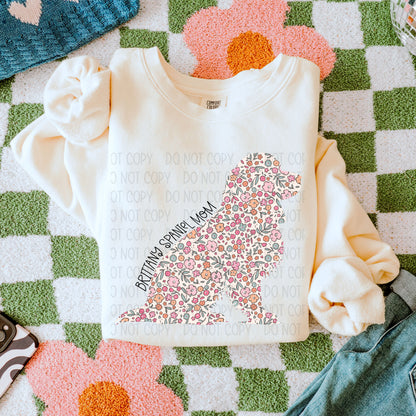 Floral Dog Mom (A-F)