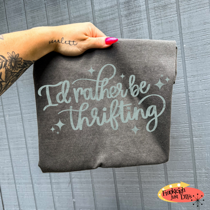 Rather Be Thrifting in Blue