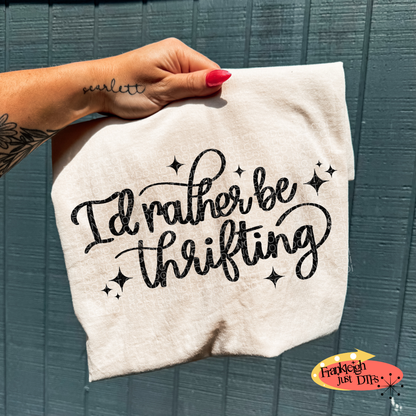 Rather Be Thrifting in Black