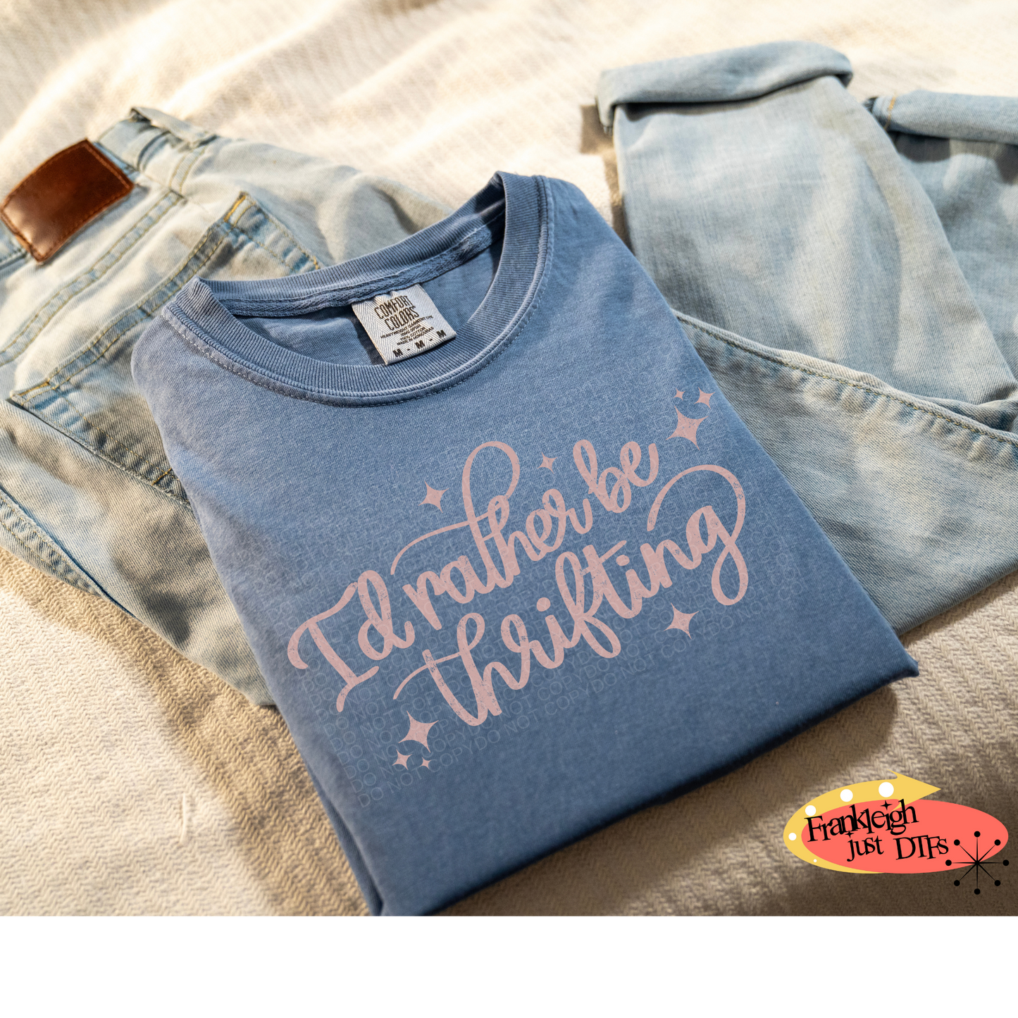 Rather Be Thrifting in Pink