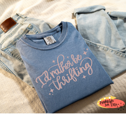 Rather Be Thrifting in Pink