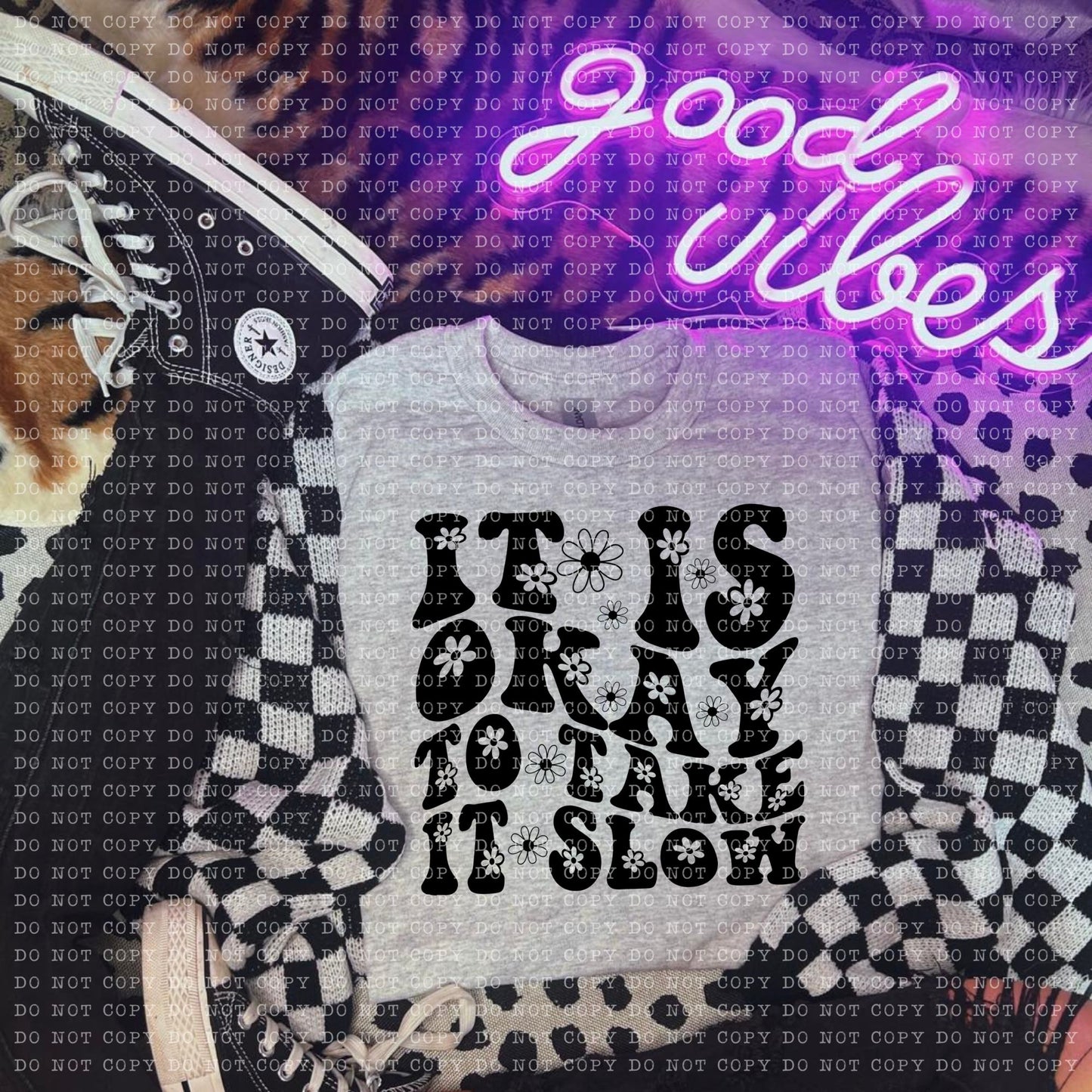 It's OK To Take It Slow (Black)