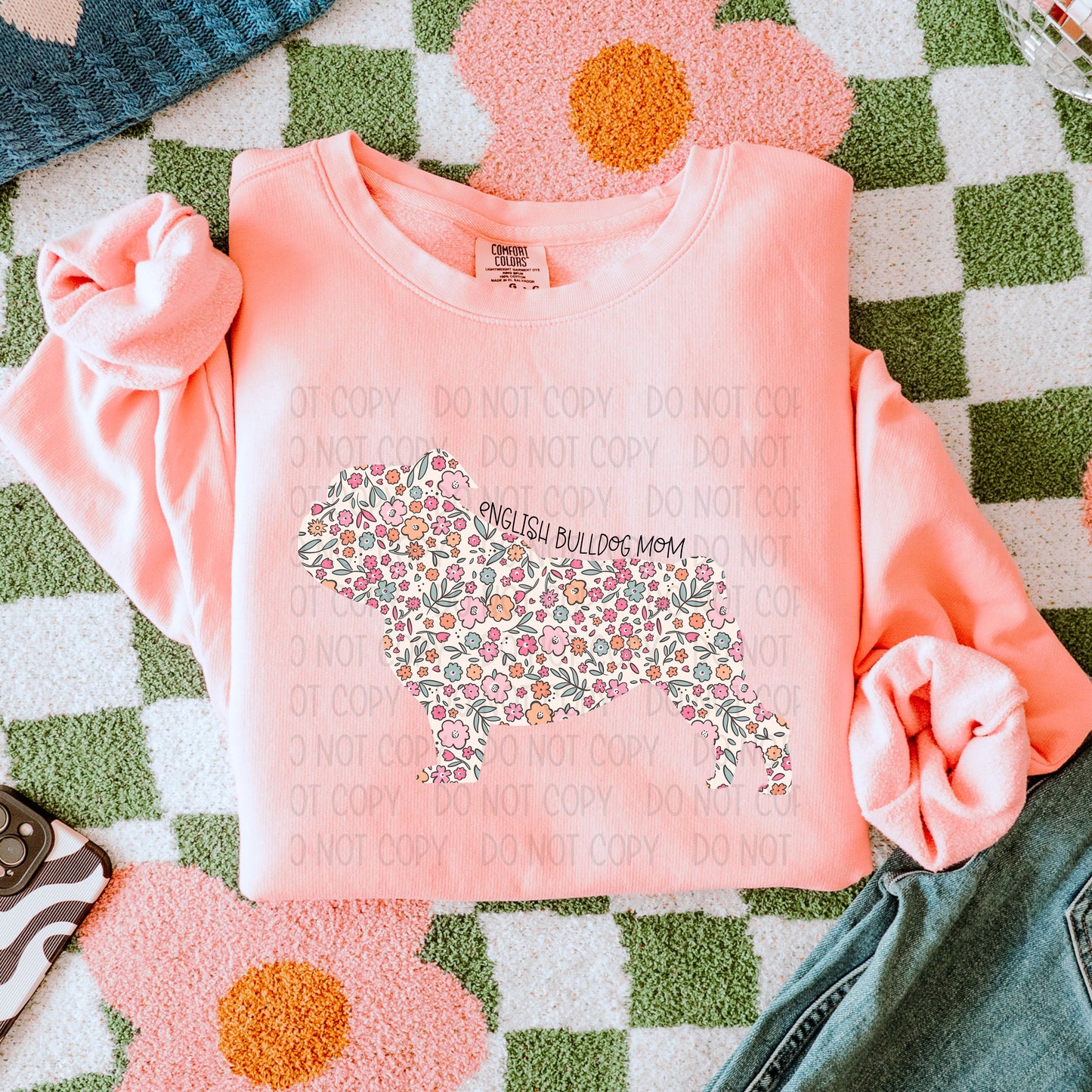 Floral Dog Mom (A-F)