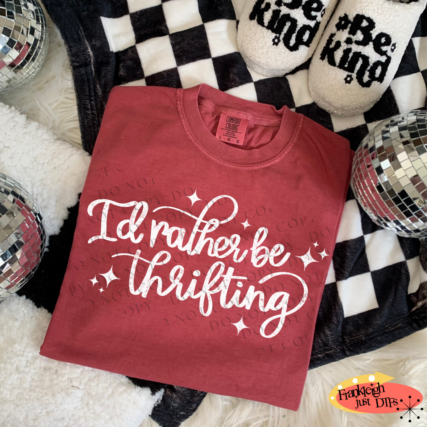 Rather Be Thrifting in White