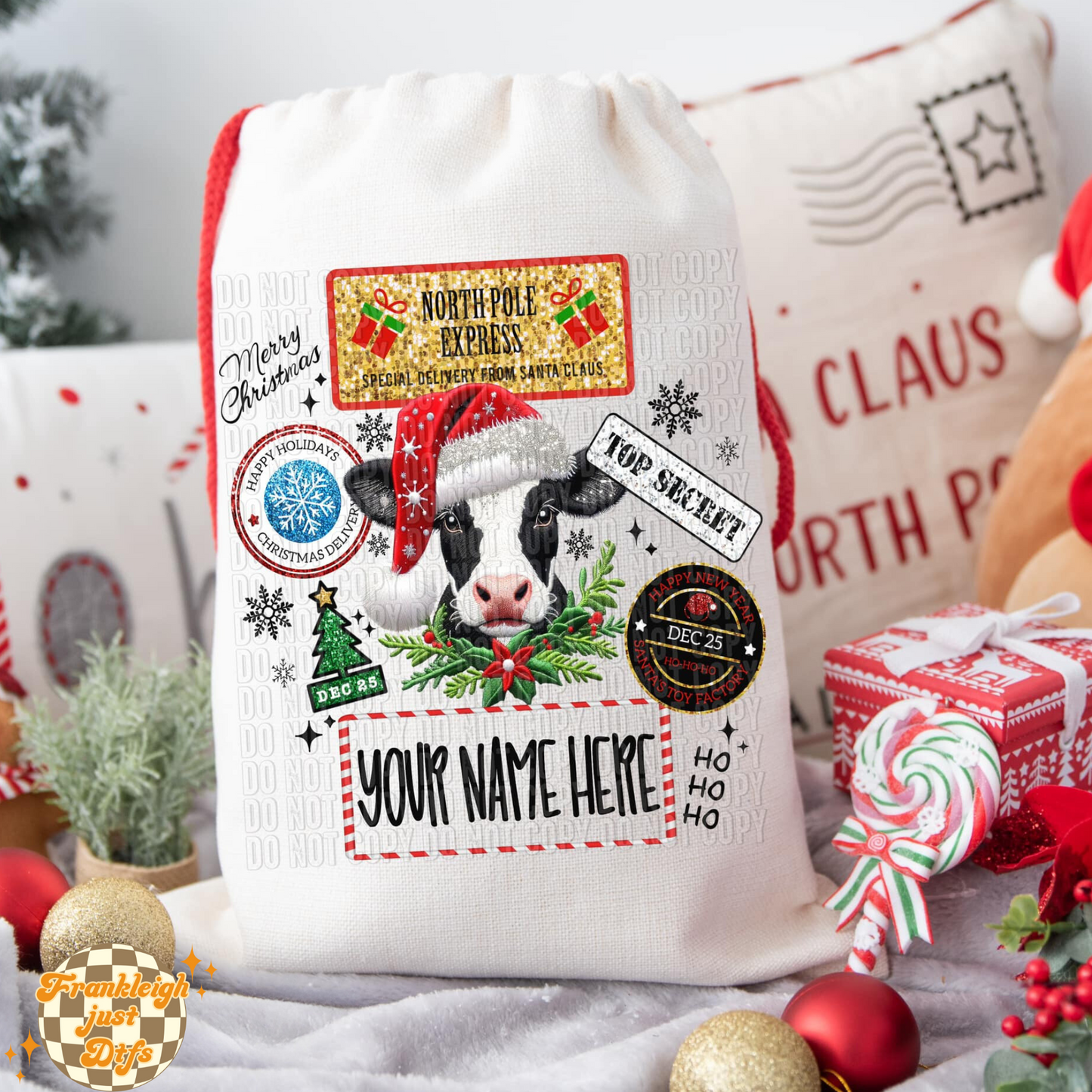 Santa Sack (Designs only) Multiple Choices