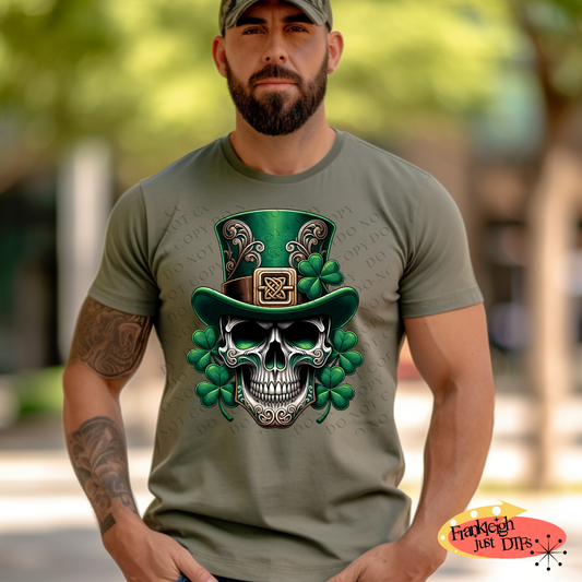 Sugar Skull St Patricks Day