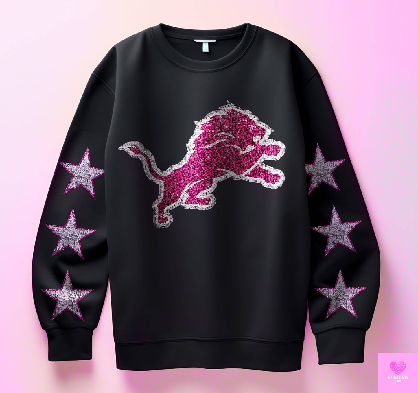 Pink Bling Version Football Various Teams (Pro) includes sleeves