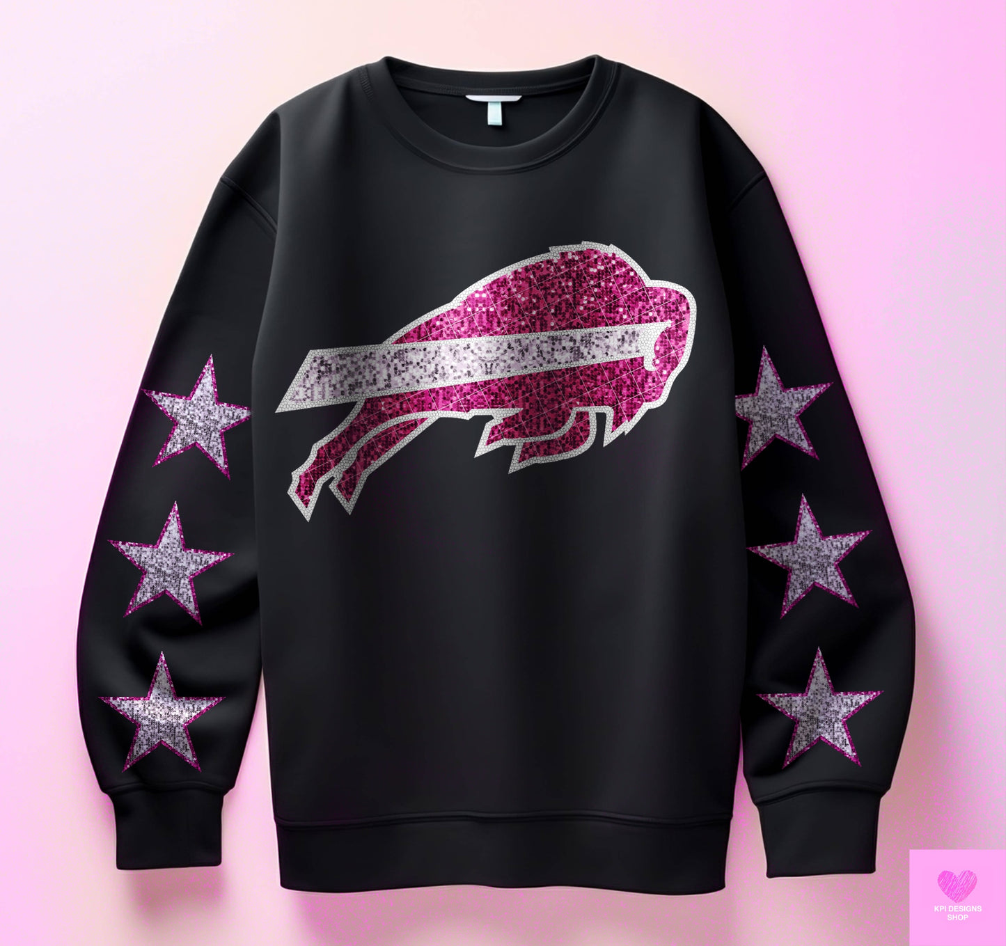 Pink Bling Version Football Various Teams (Pro) includes sleeves