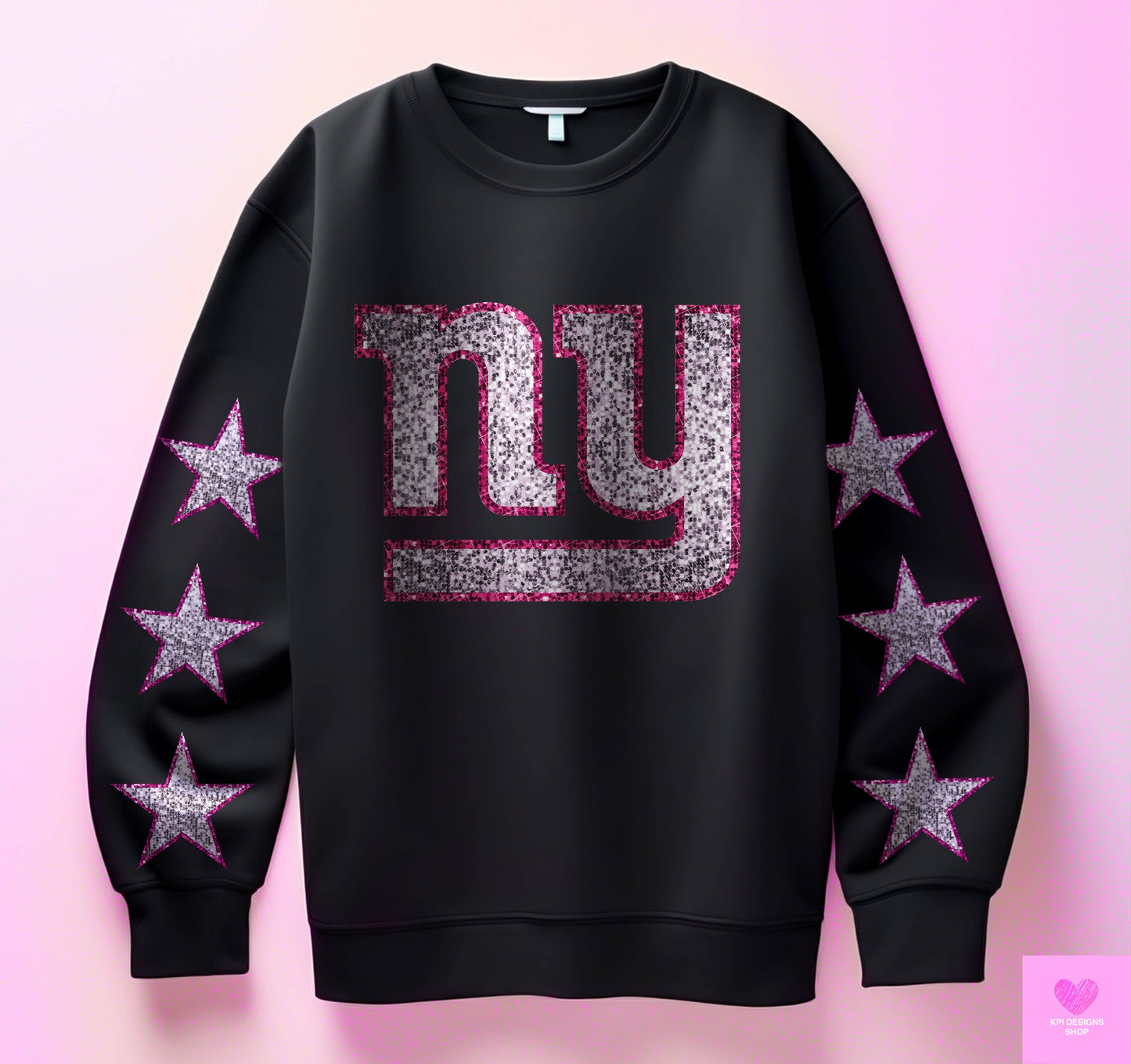 Pink Bling Version Football Various Teams (Pro) includes sleeves