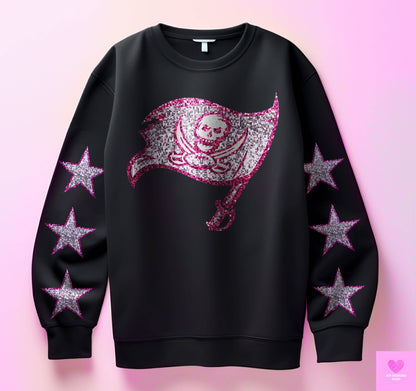 Pink Bling Version Football Various Teams (Pro) includes sleeves