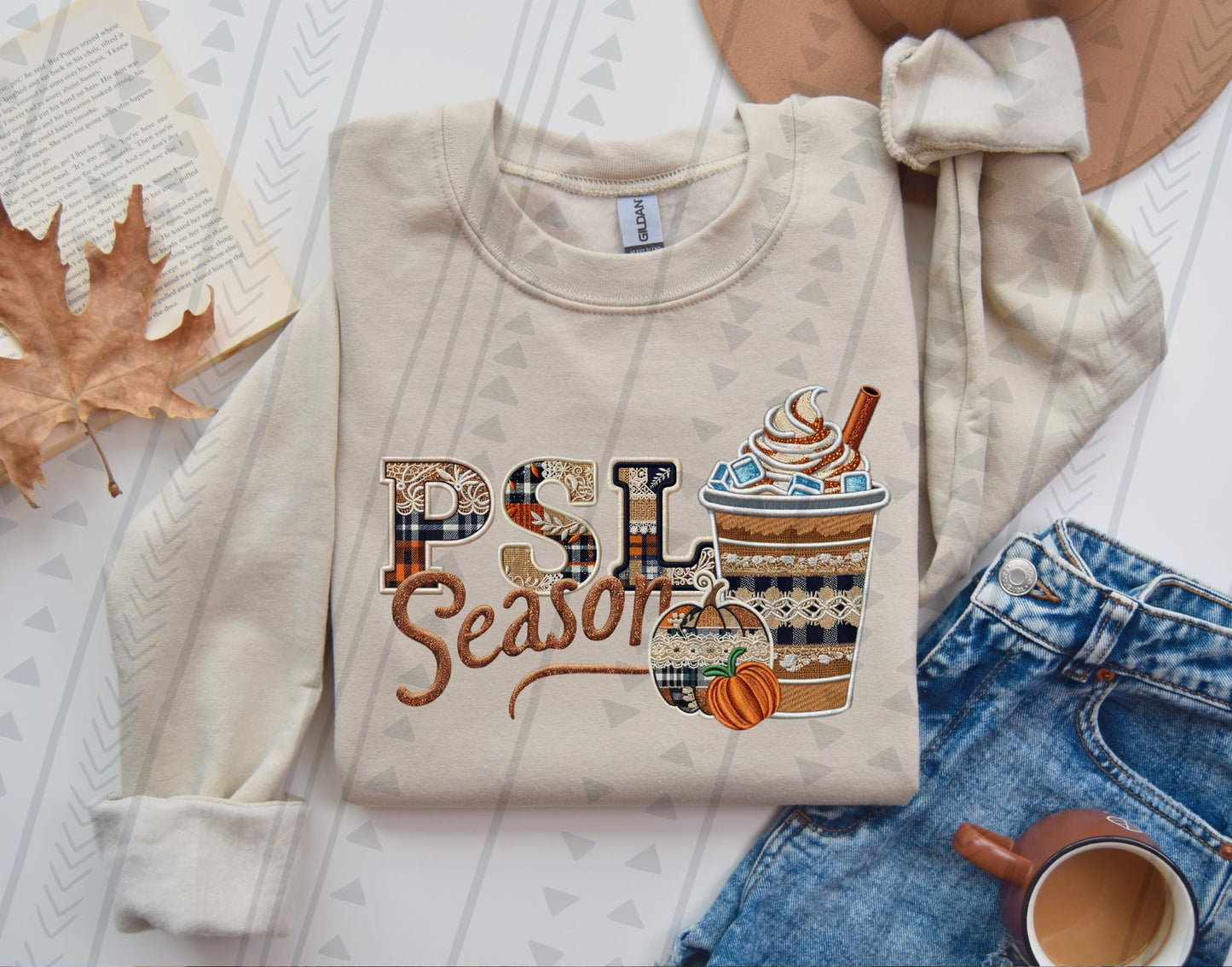 PSL Season Faux Embroidery