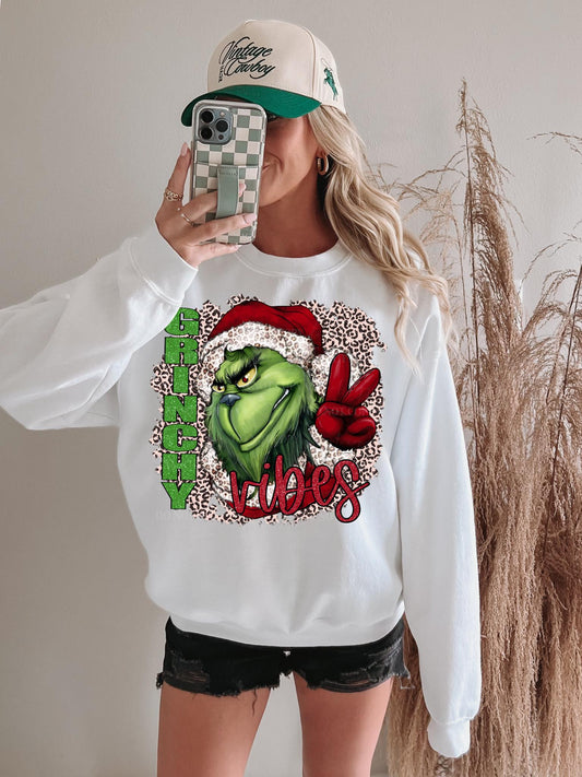 Grinchy Vibes (Cheetah Print)