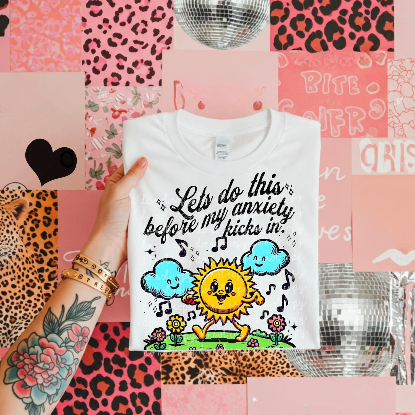 Let's do this before the anxiety kicks in (retro sun)