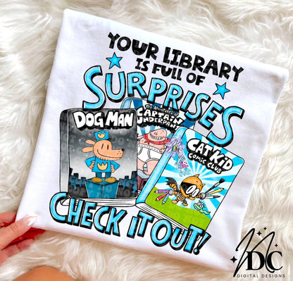 Your Library is full of surprises Check it out