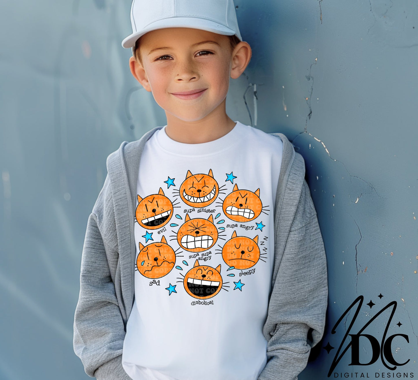 Petey  Emotions Collage