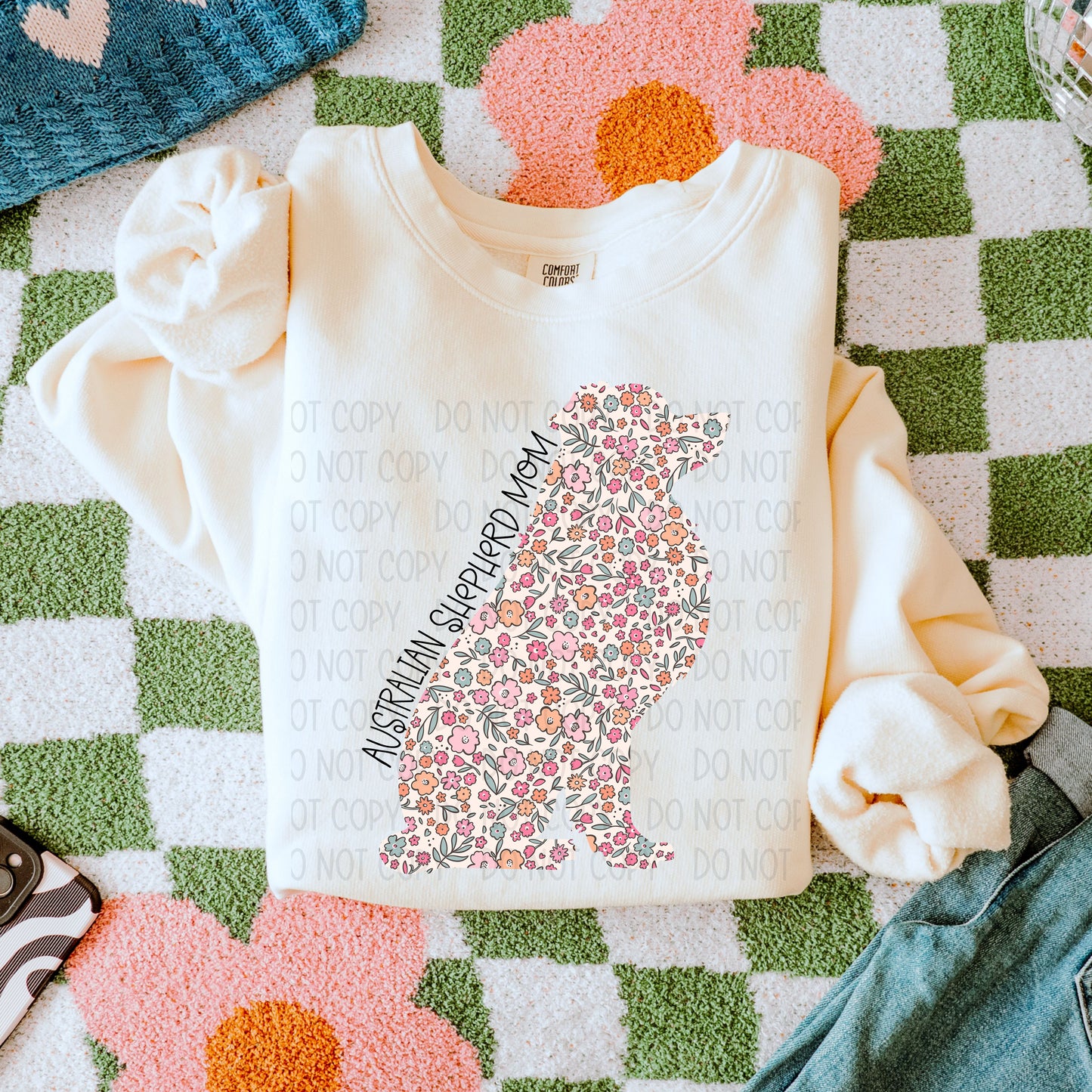 Floral Dog Mom (A-F)