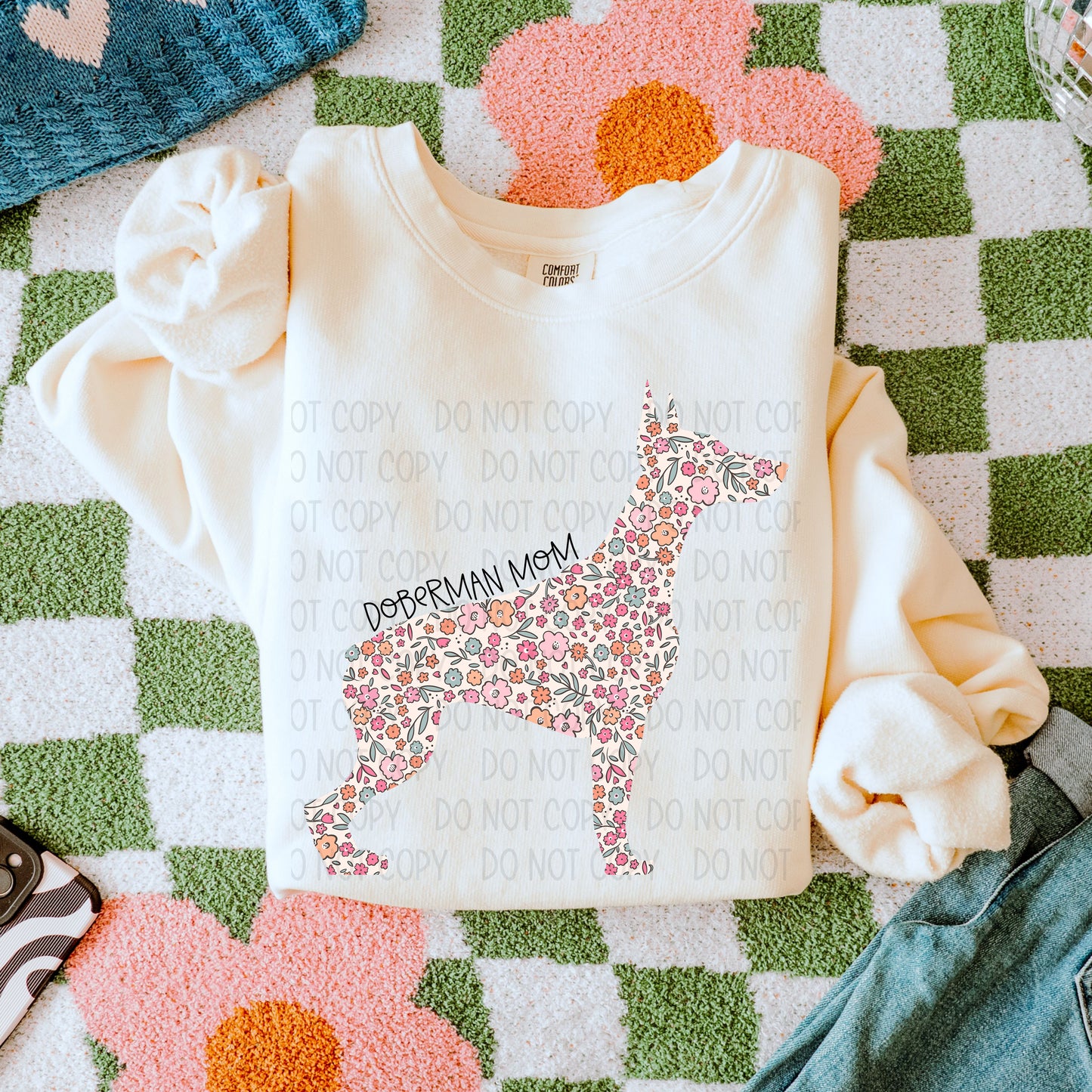 Floral Dog Mom (A-F)