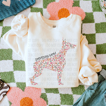 Floral Dog Mom (A-F)