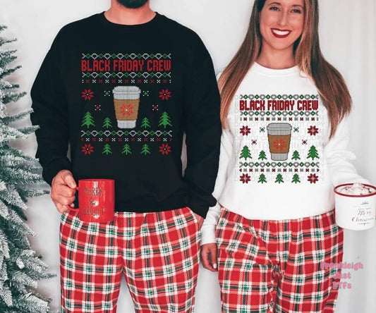 Black Friday Crew Ugly Sweater