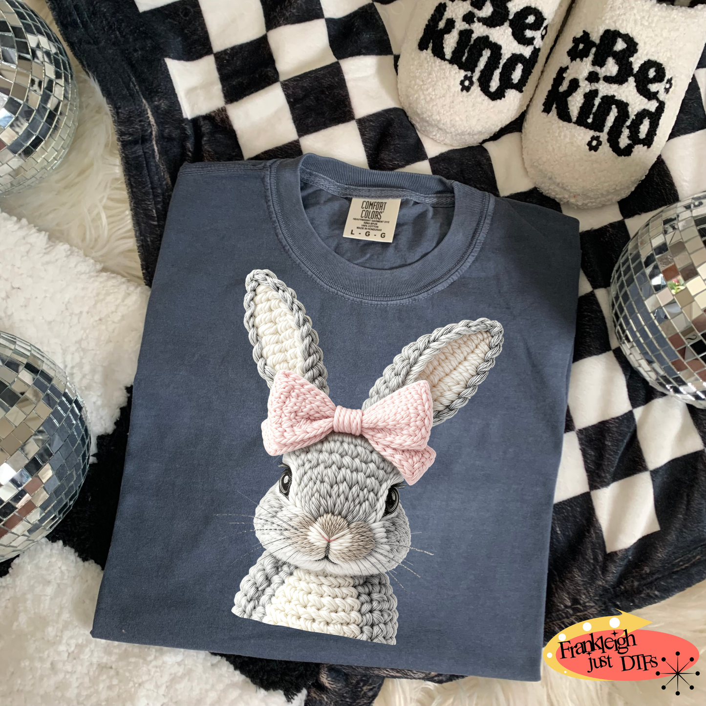 Latch Yarn Easter Bunny PNG